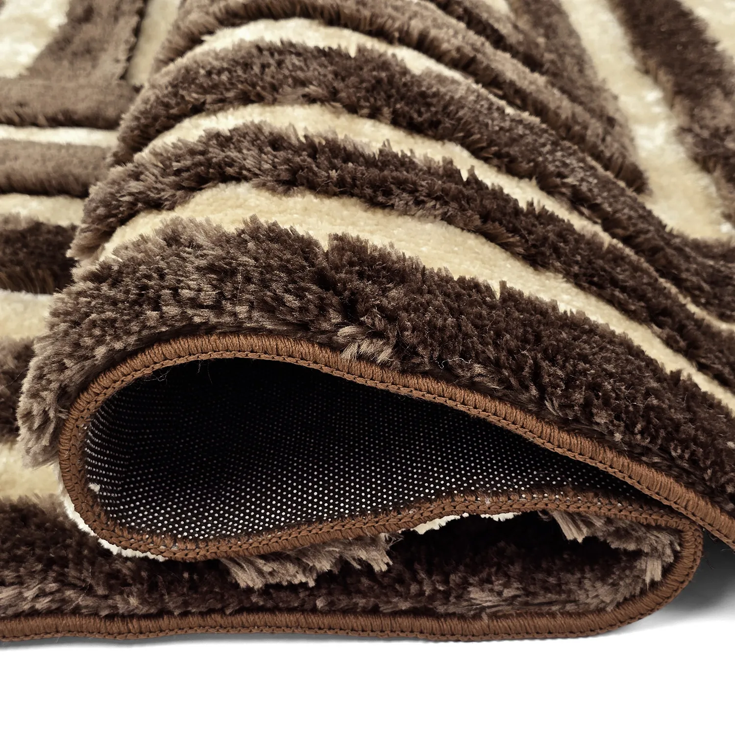 Hochflorteppiche - Karbala (beige/braun)