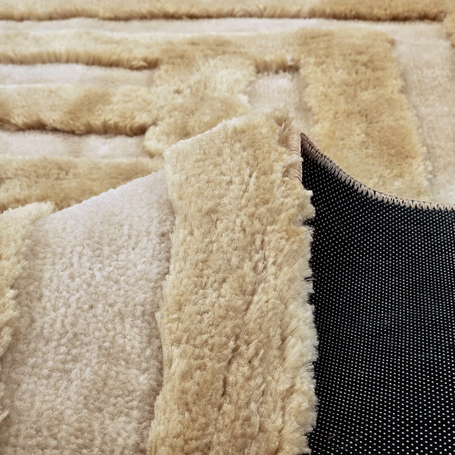 Hochflorteppiche - Karbala (creme/beige)