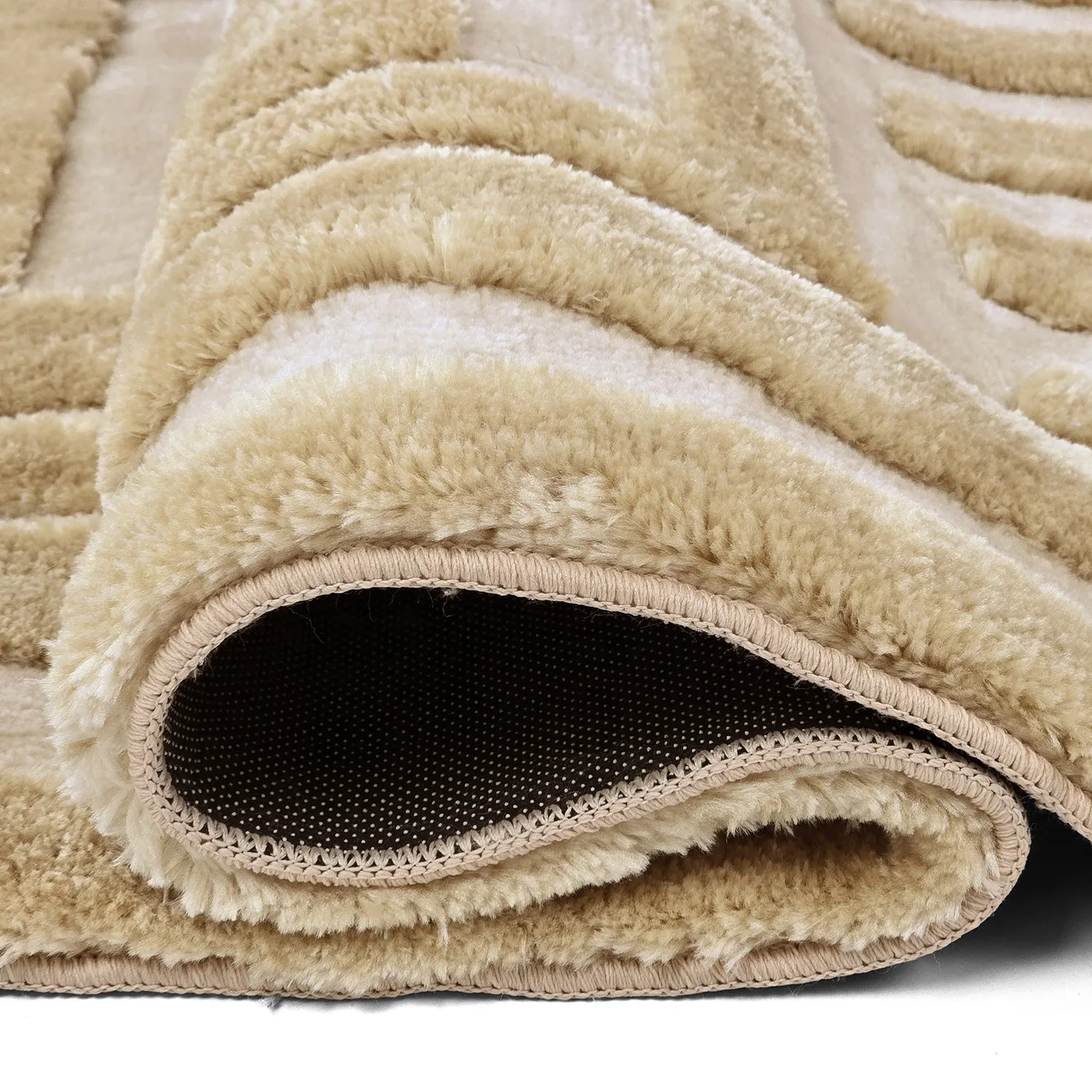 Hochflorteppiche - Karbala (creme/beige)