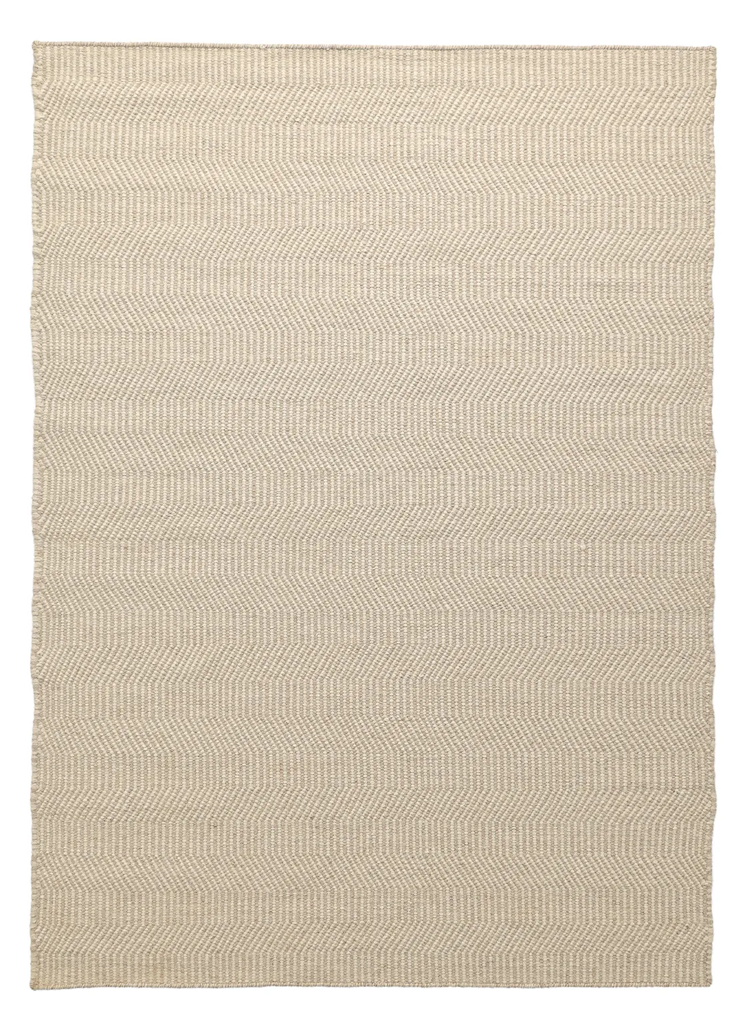 Wollteppich - Larkana (beige/weiß)