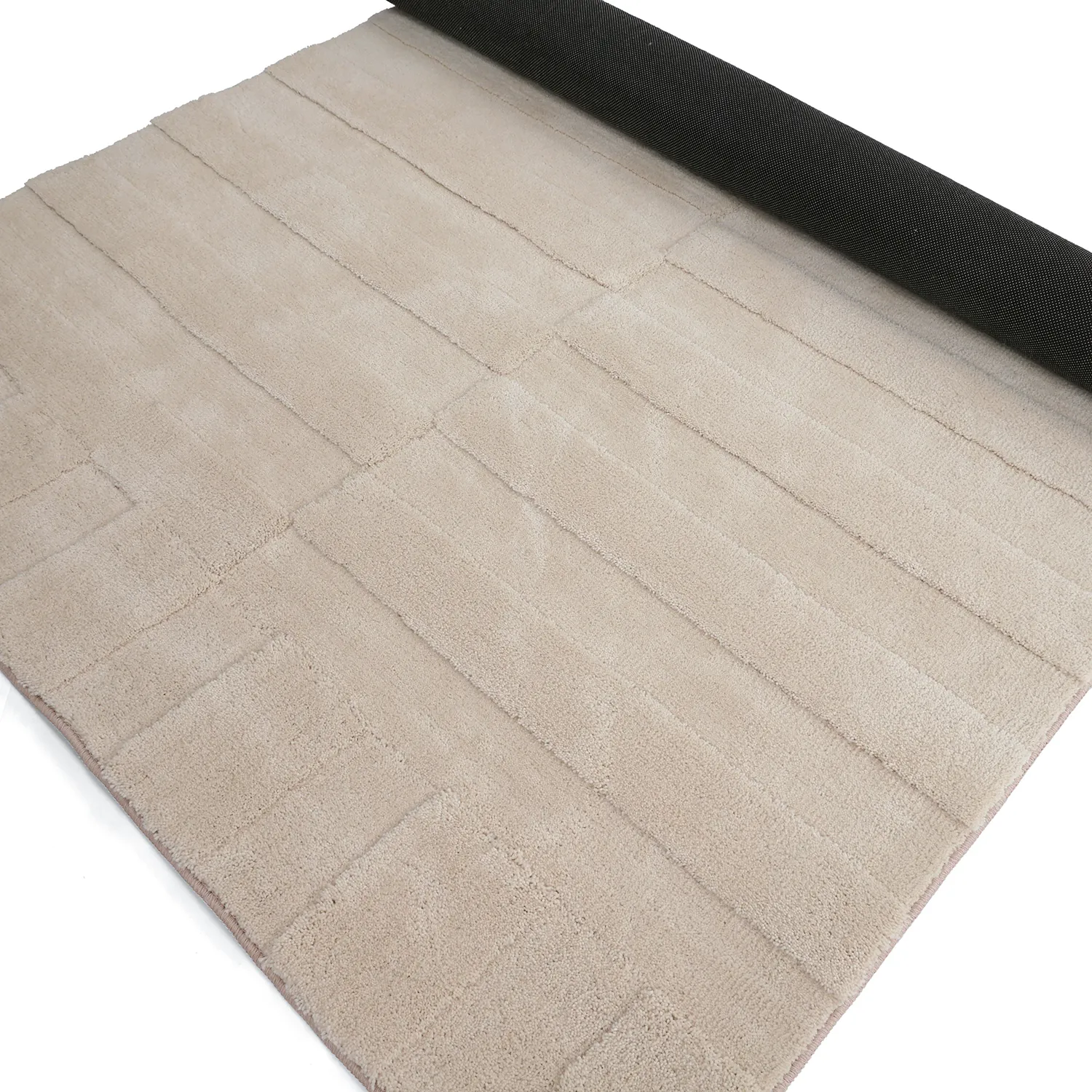 Hochflorteppiche - Paxos (beige)