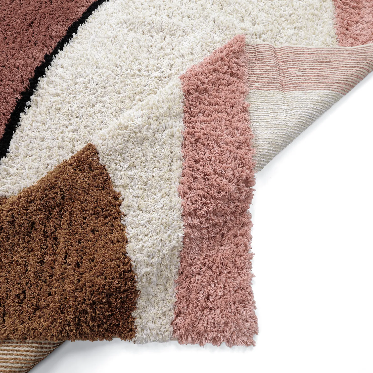 Tapis shaggy - Perast Natural Cotton Shaggy (multicolore)