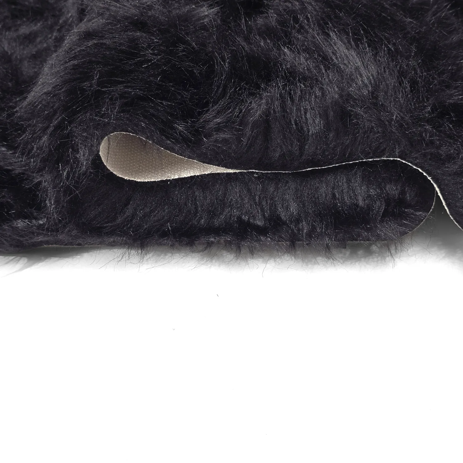 Hochflorteppiche - Sohar (schwarz)