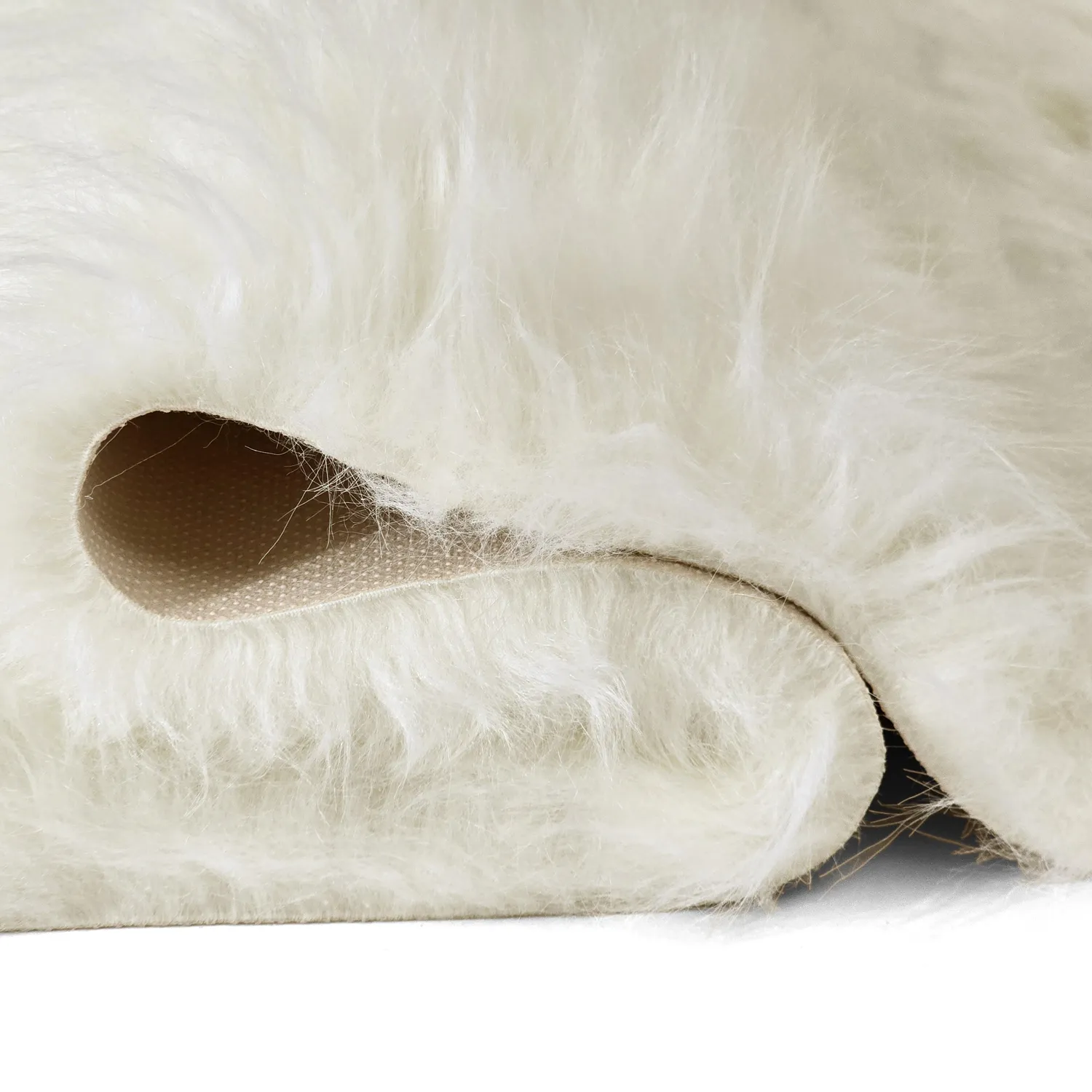 Hochflorteppiche - Sohar (weiß)