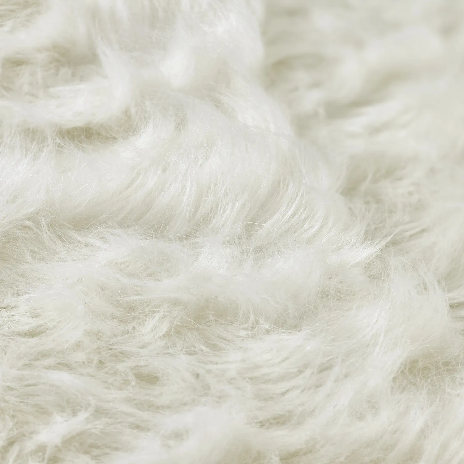 Hochflorteppiche - Sohar (weiß)