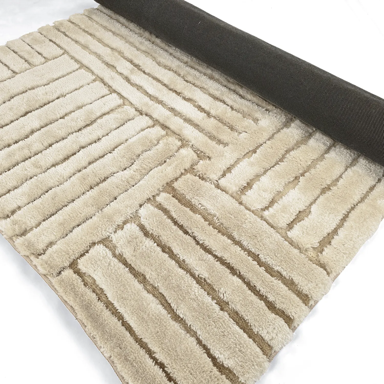 Hochflorteppiche - Tyros (beige/creme)