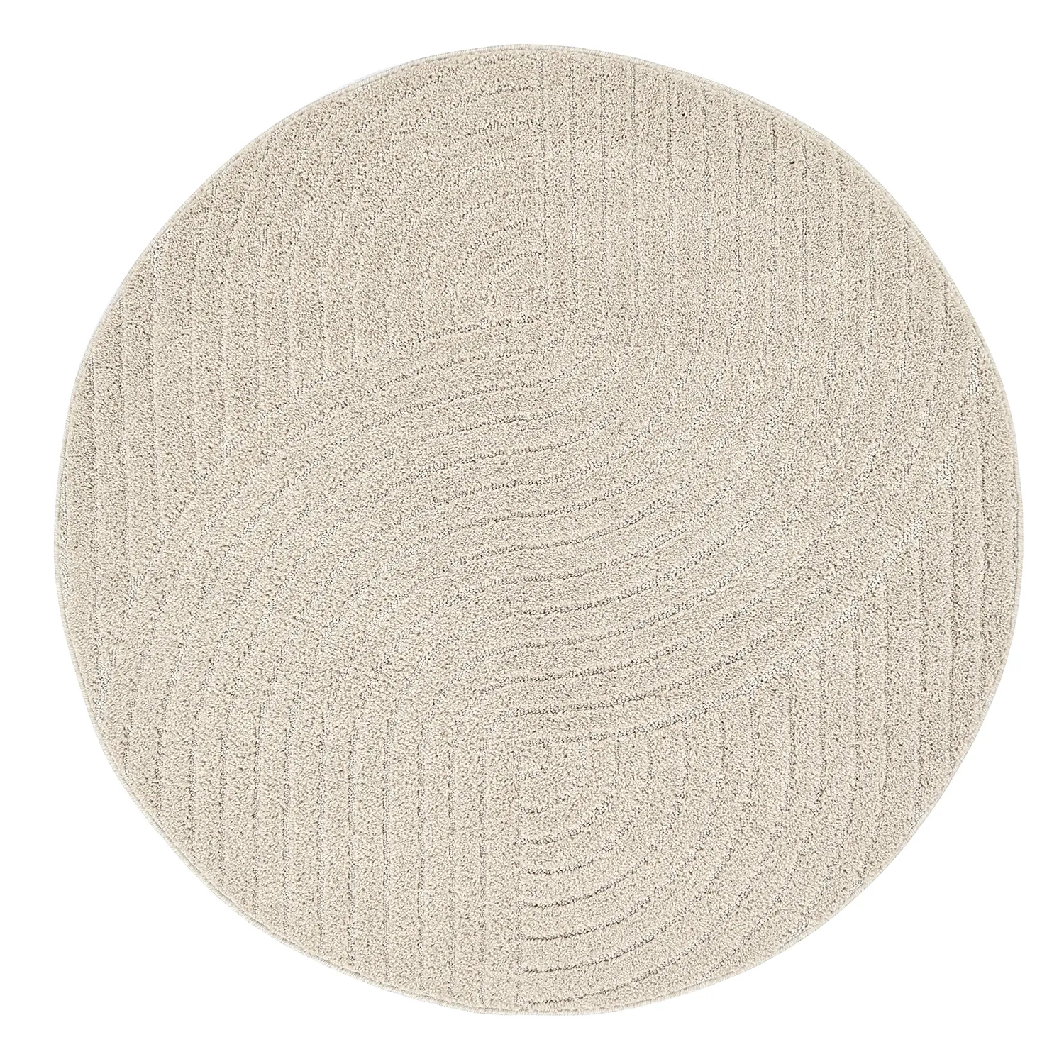 Runde Teppiche - Wendy (beige)