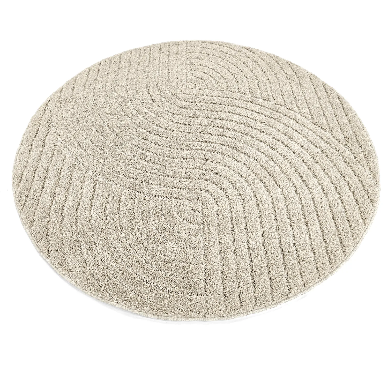 Runde Teppiche - Wendy (beige)