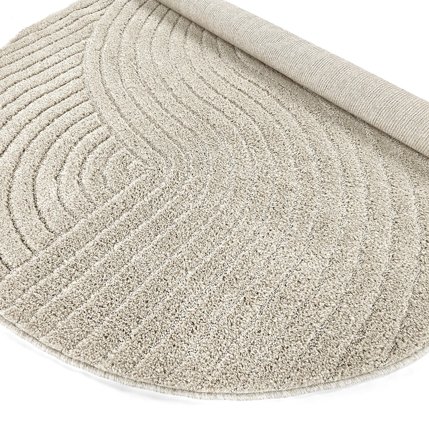 Runde Teppiche - Wendy (beige)