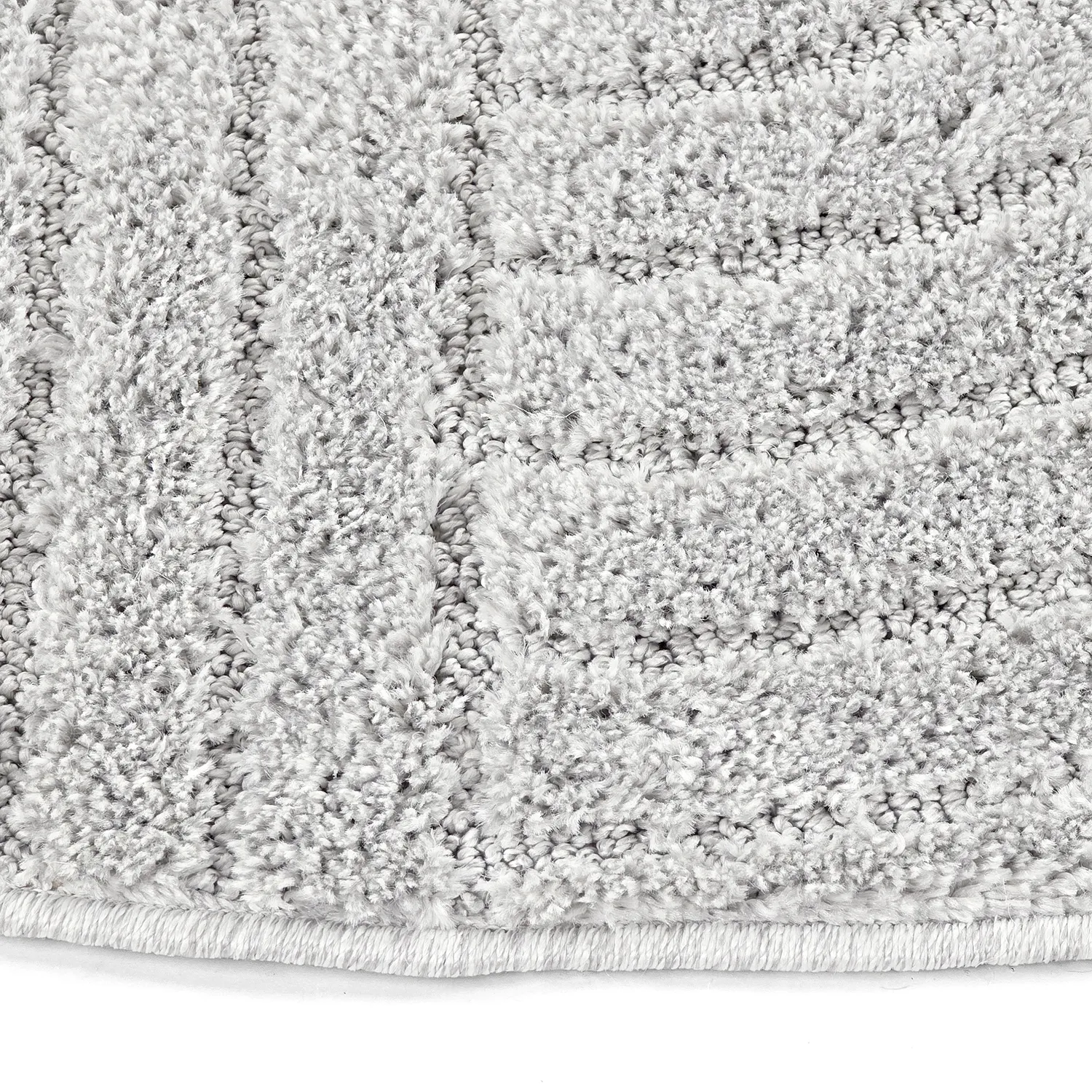 Runde Teppiche - Wendy (hellgrau)