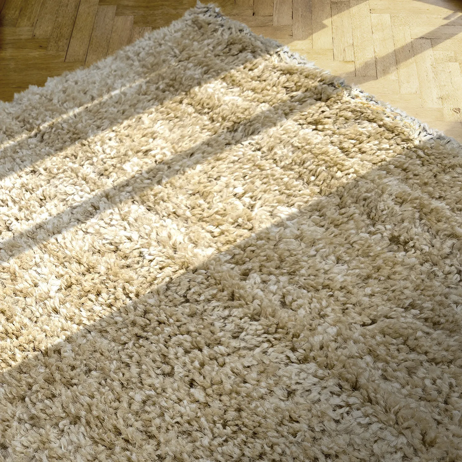 Hochflorteppiche - Zoe (creme)