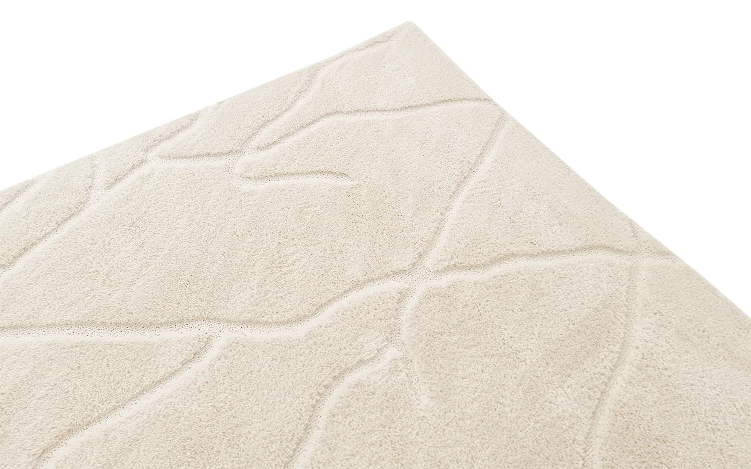 Hochflorteppiche - Enola (offwhite)