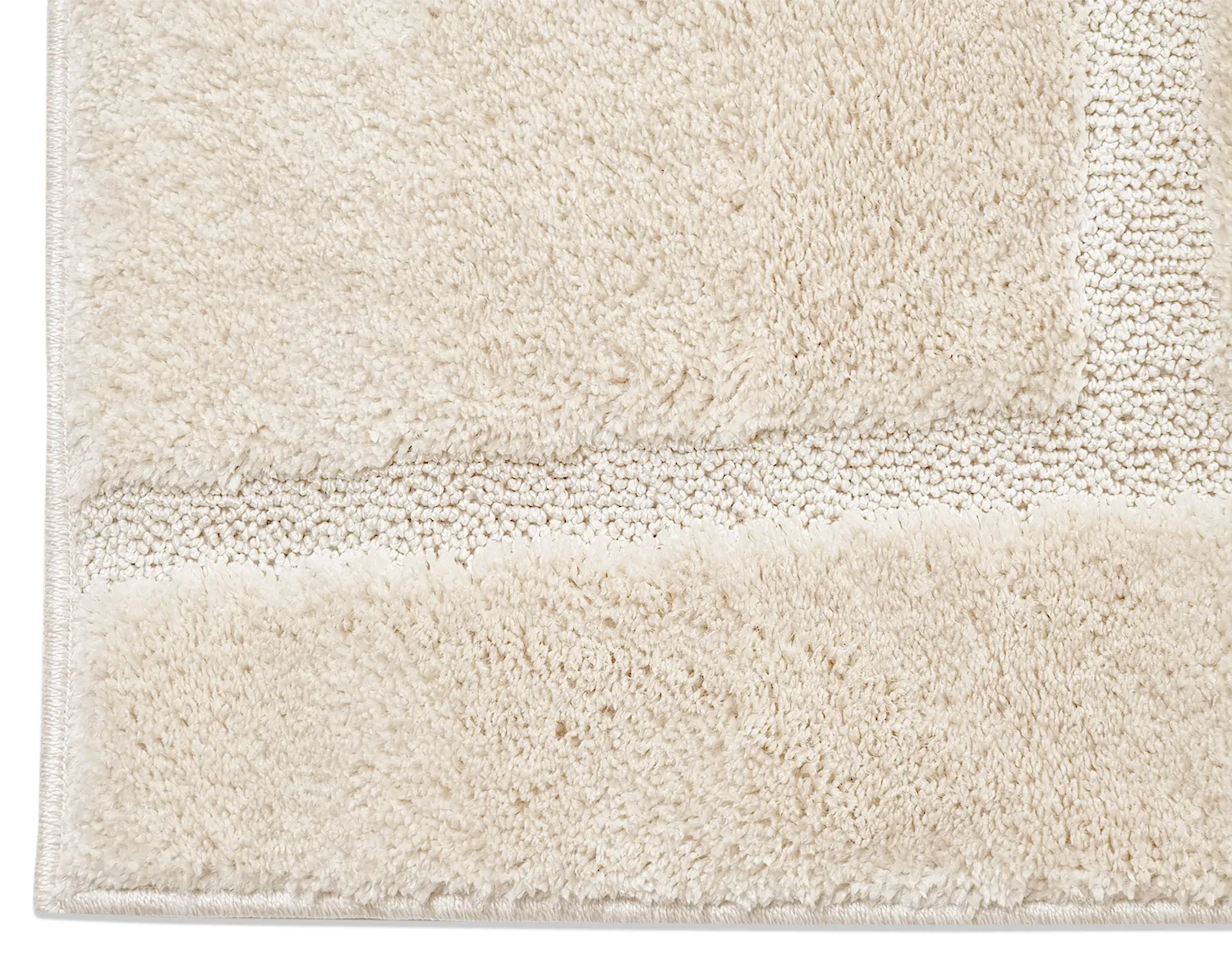 Tapis moelleux - Juna (blanc cassé)