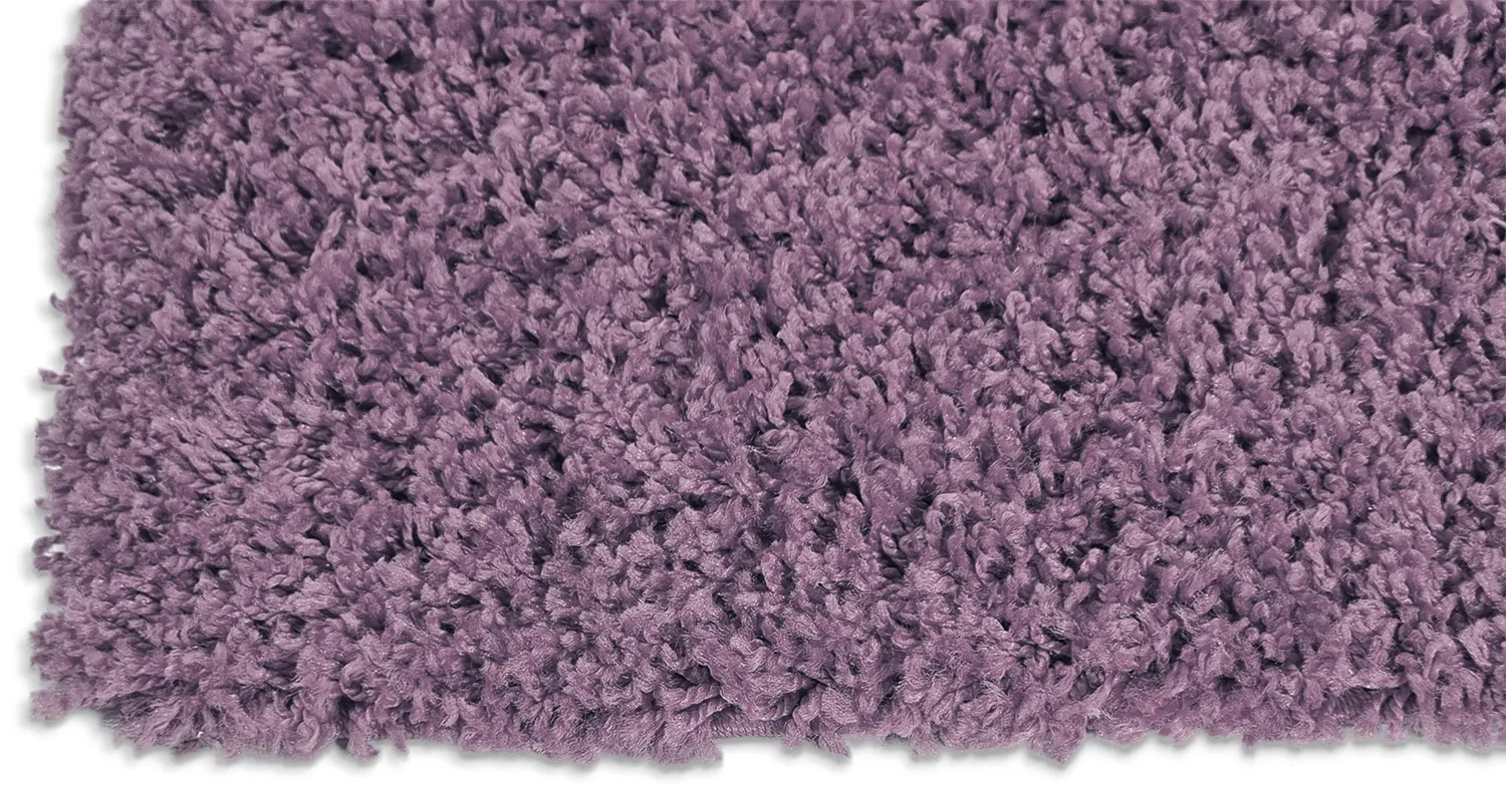 Tapis moelleux - Zoe (violet)