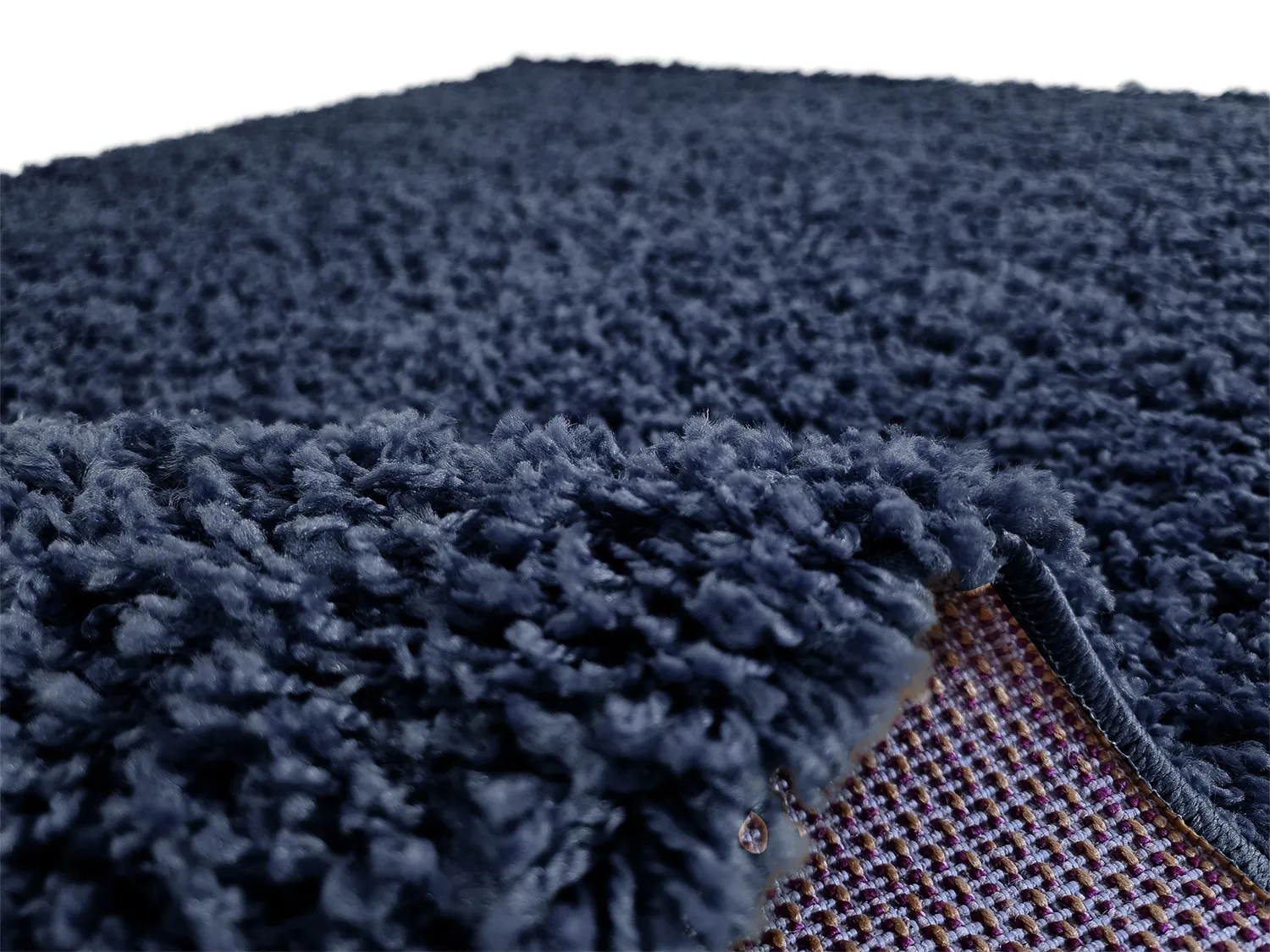 Hochflorteppiche - Zoe (dunkelblau)