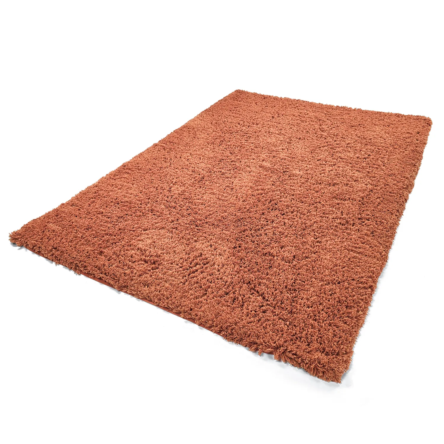 Tapis shaggy - Combarro Solid Cotton Shaggy (orange clair)