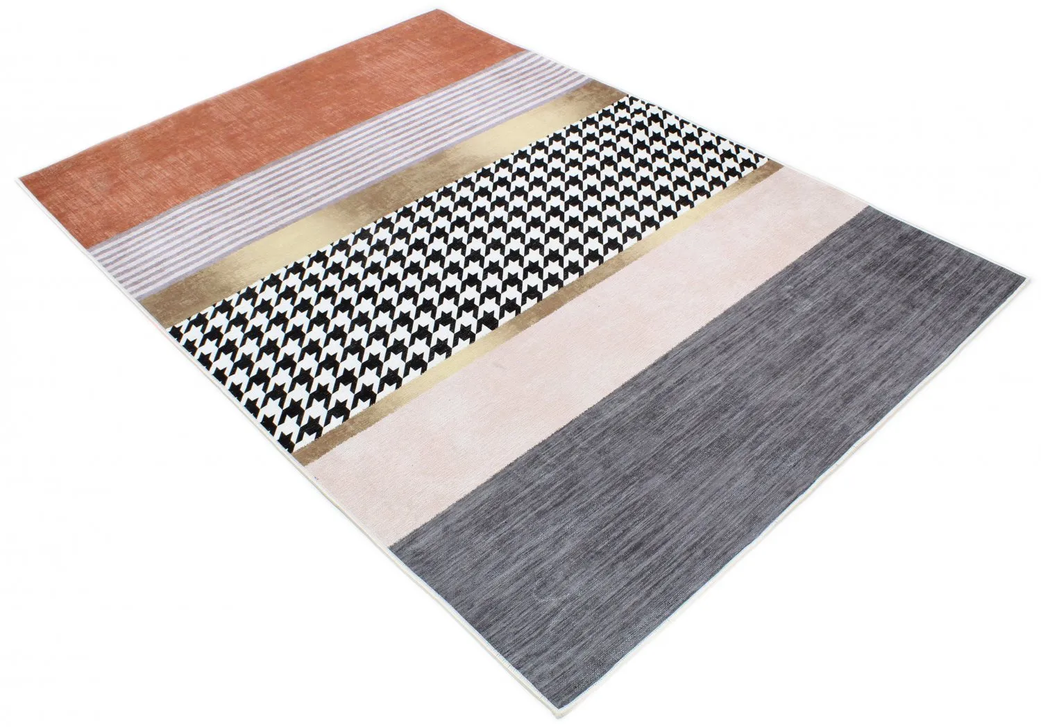 Wilton-Teppich - Esme (orange/bunt)