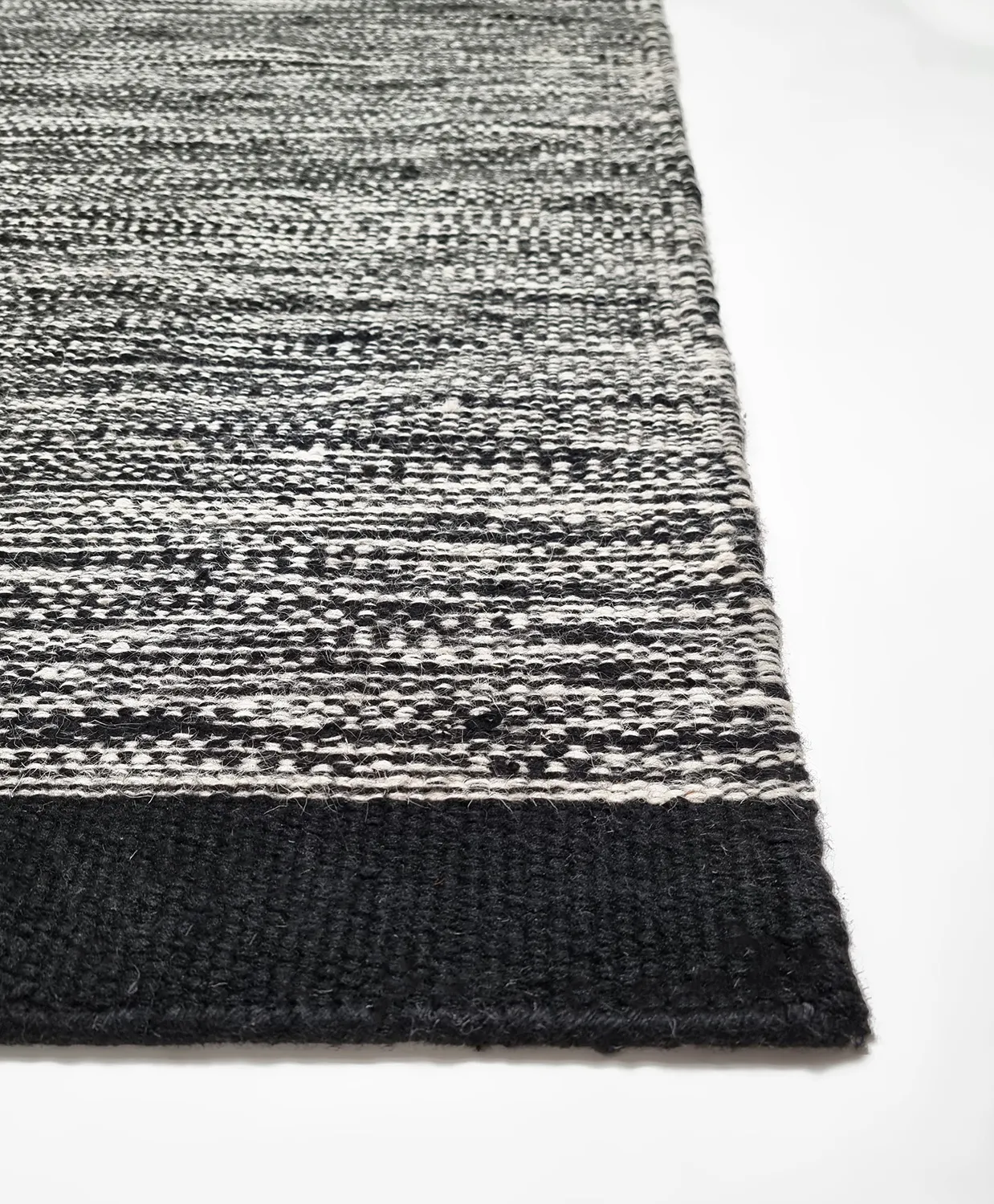 Wollteppich - Savona (schwarz)