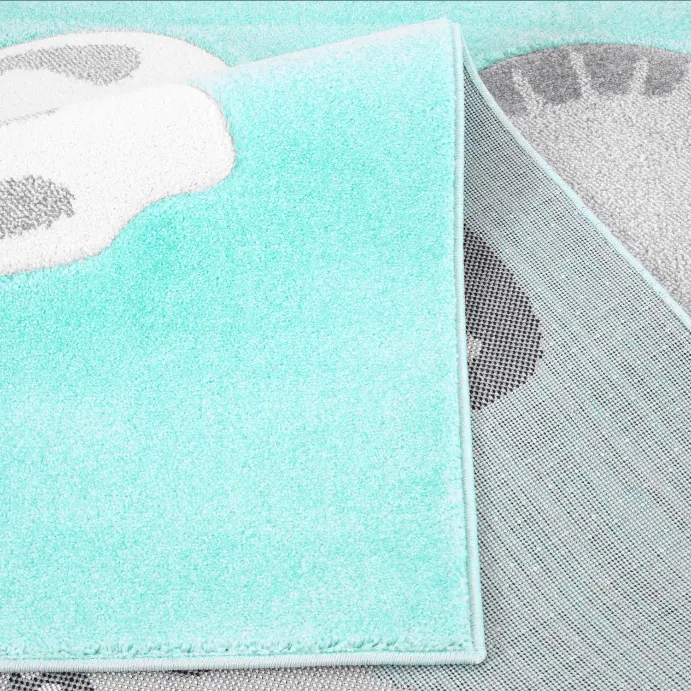 Kinderteppich - Bueno Bunny (Türkis)