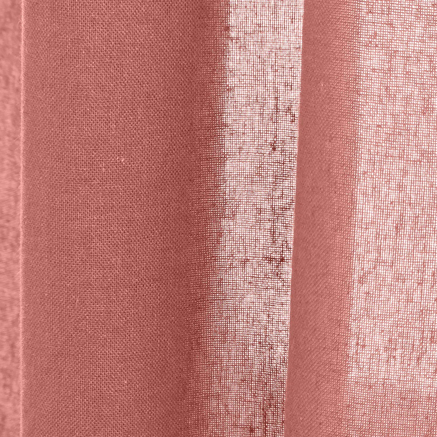 Rideaux Lot de 2 - Rideaux en coton Selena (terre cuite)