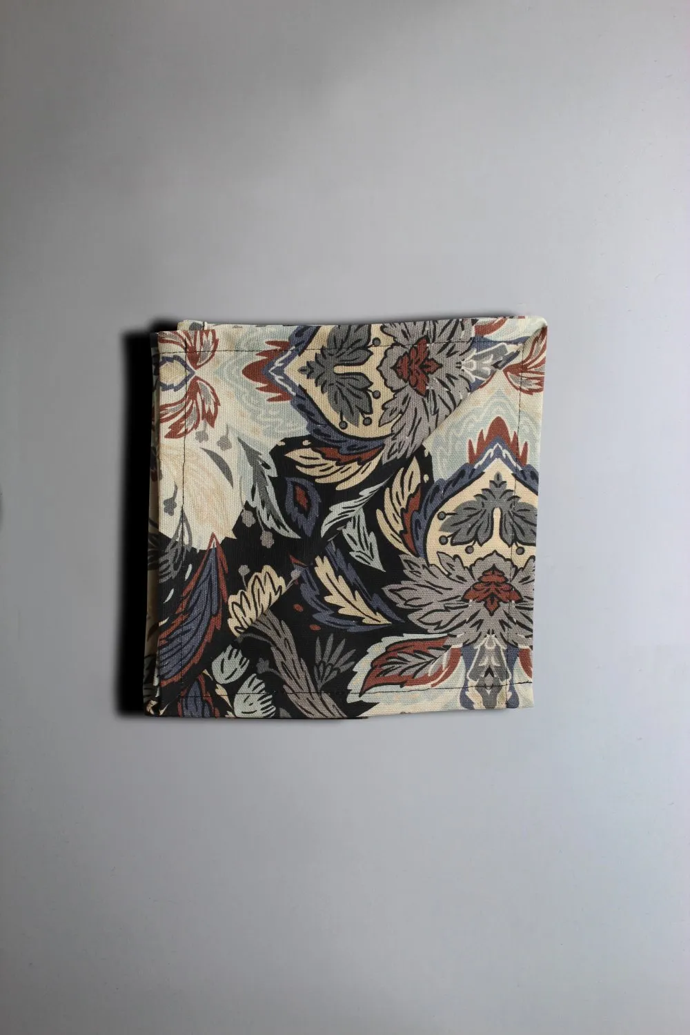 Serviette im 4er-Pack - Paula (blau)