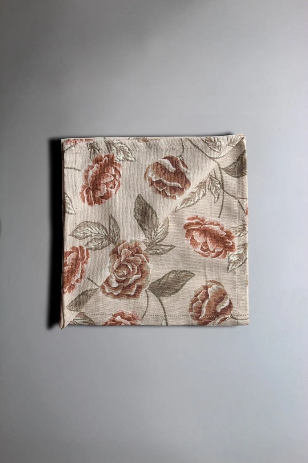 Serviette im 4er-Pack - Wreath (rosa)