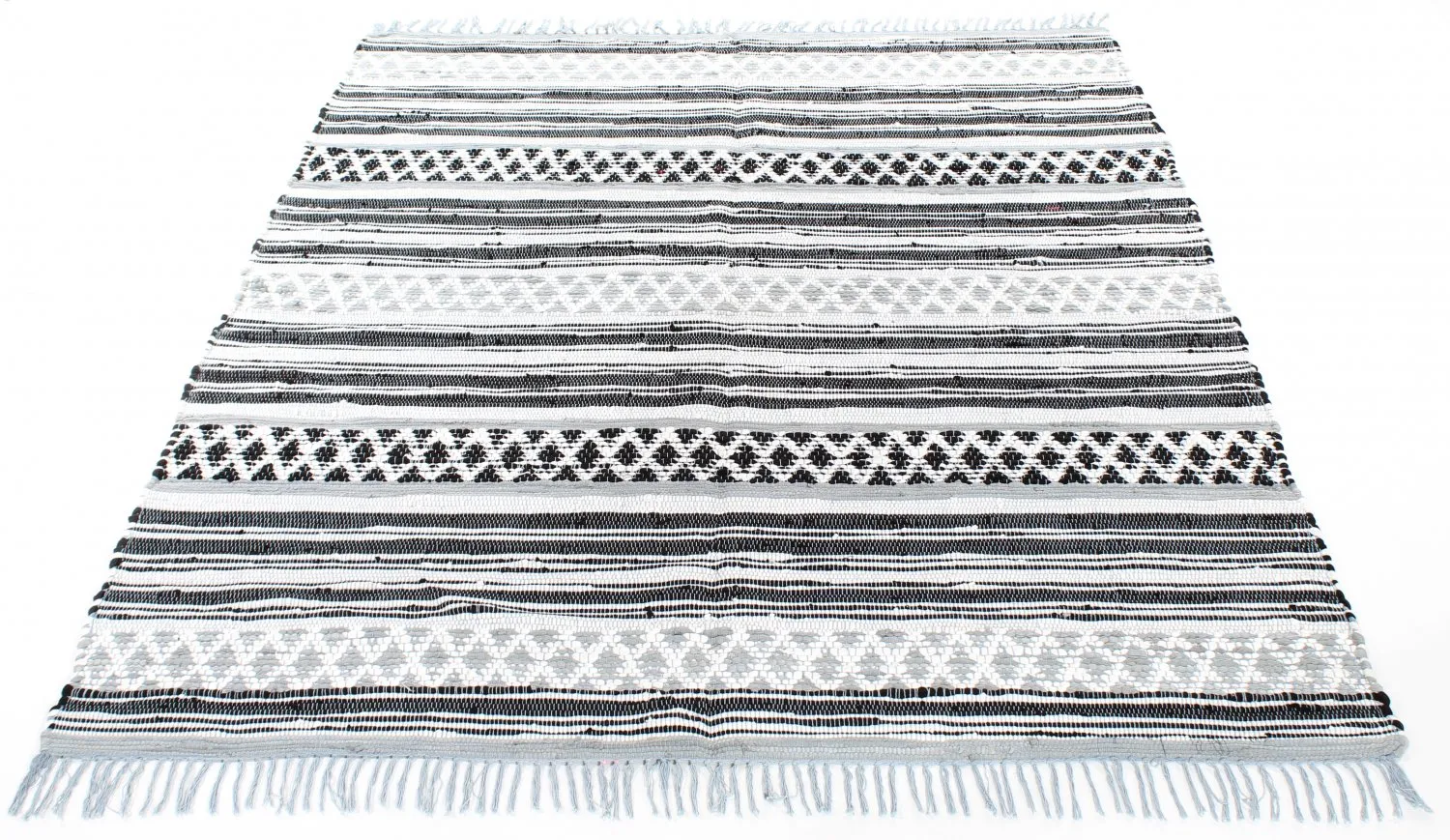 Flickenteppich - Orissa (grau)