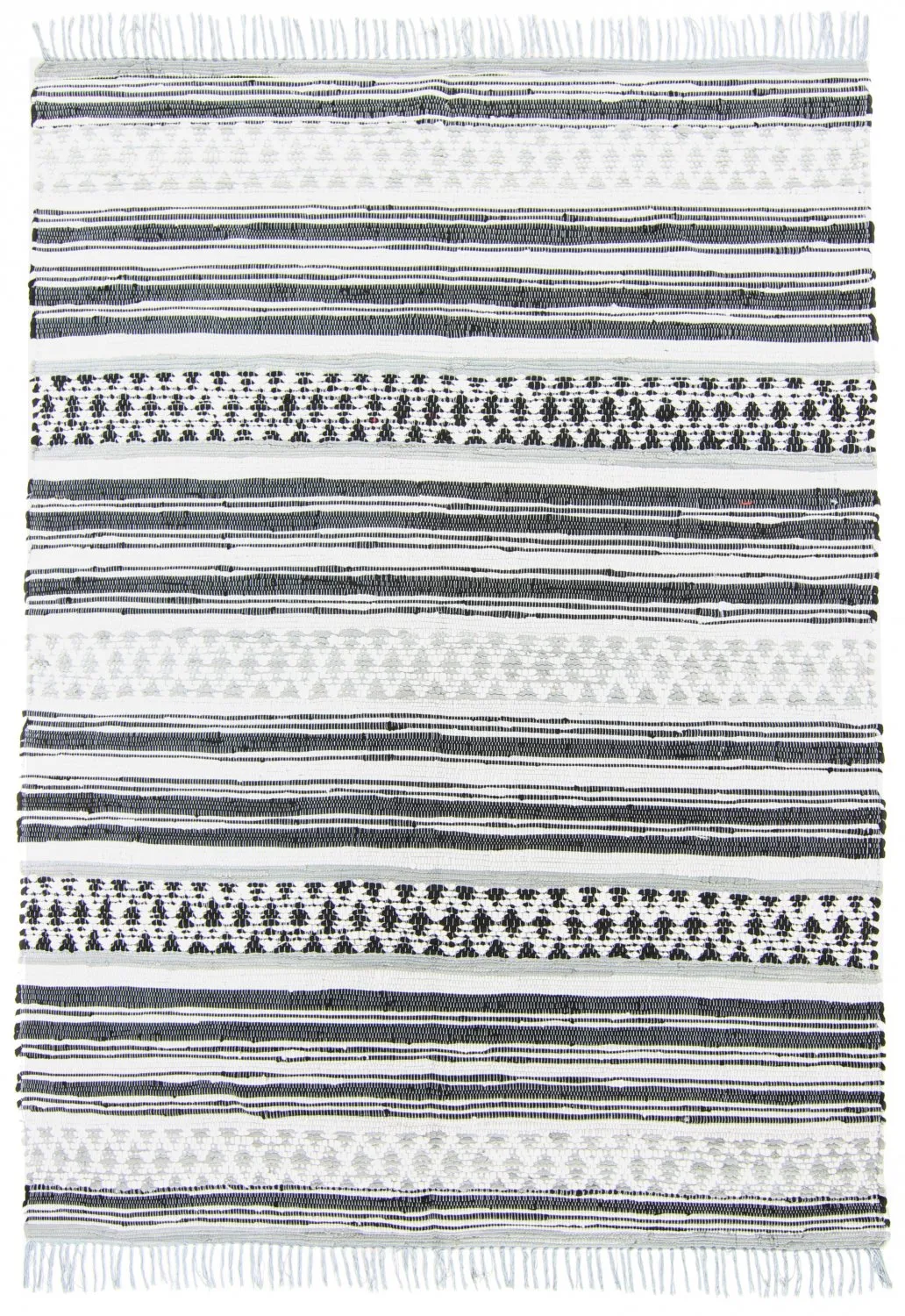 Flickenteppich - Orissa (grau)