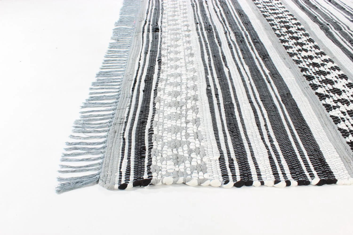 Flickenteppich - Orissa (grau)