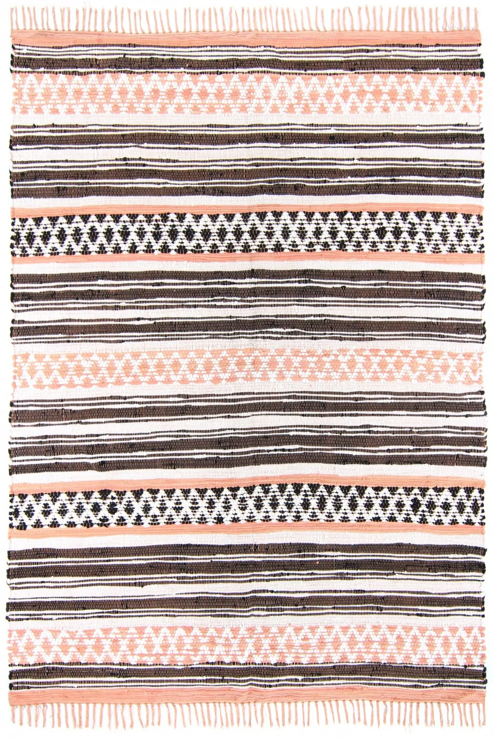 Flickenteppich - Orissa (pfirsich)