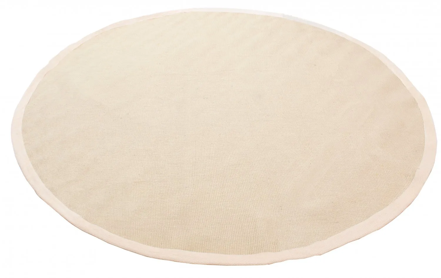 Tapis rond (sisal) - Agave (ivoire)