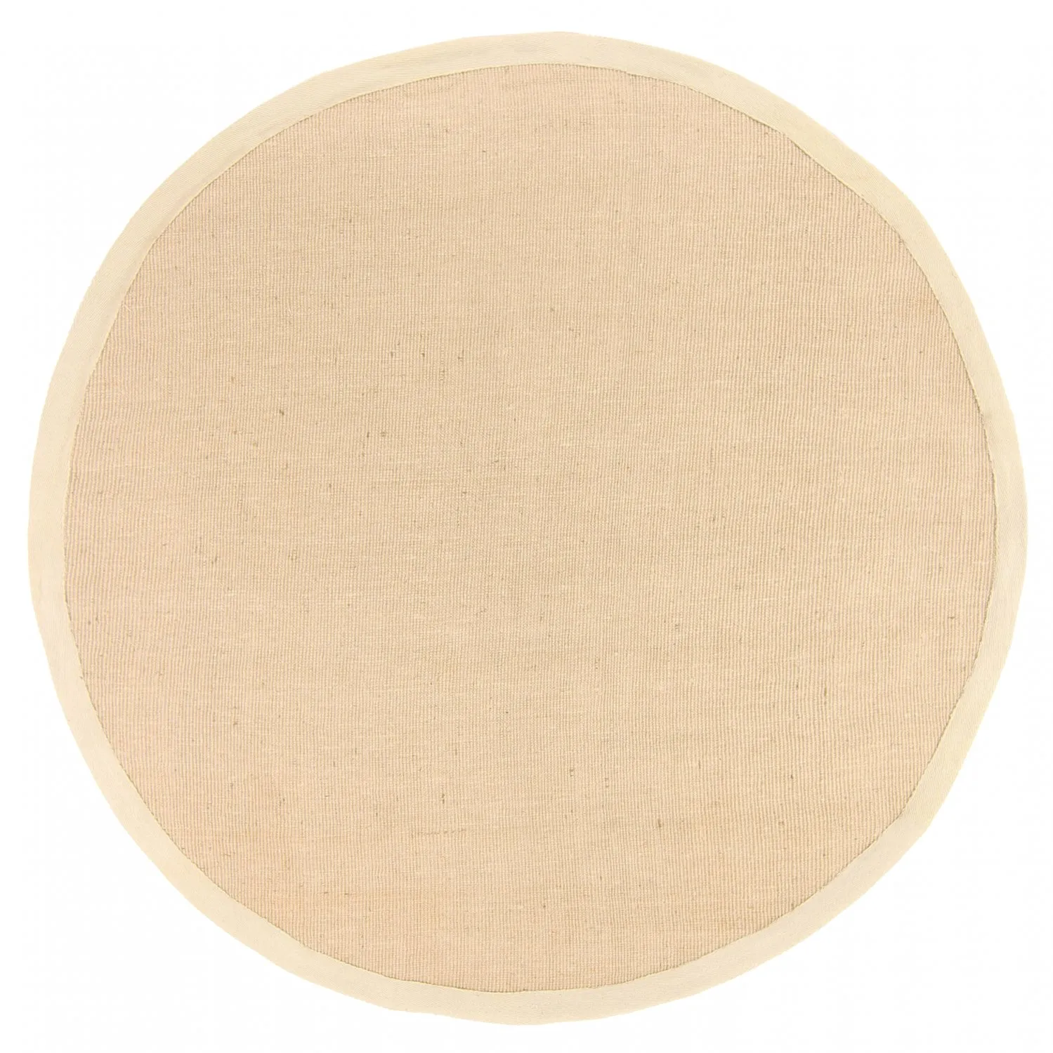 Rund Teppich (sisal) - Agave (sand)
