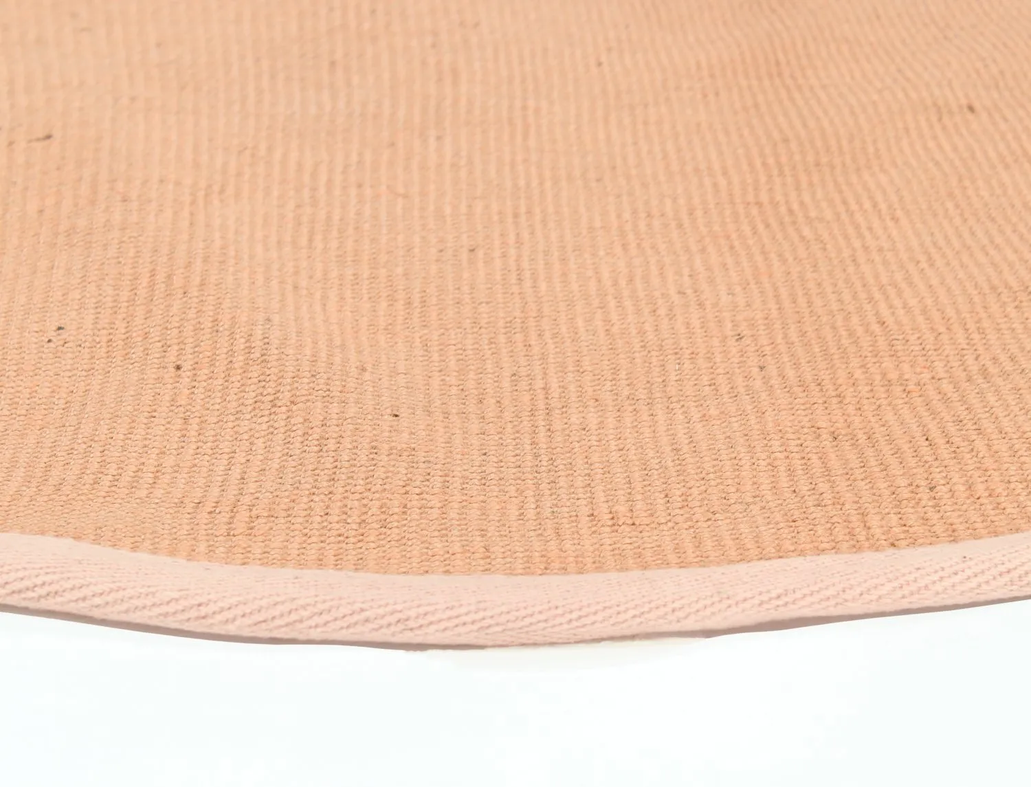 Rund Teppich (sisal) - Agave (aprikose)