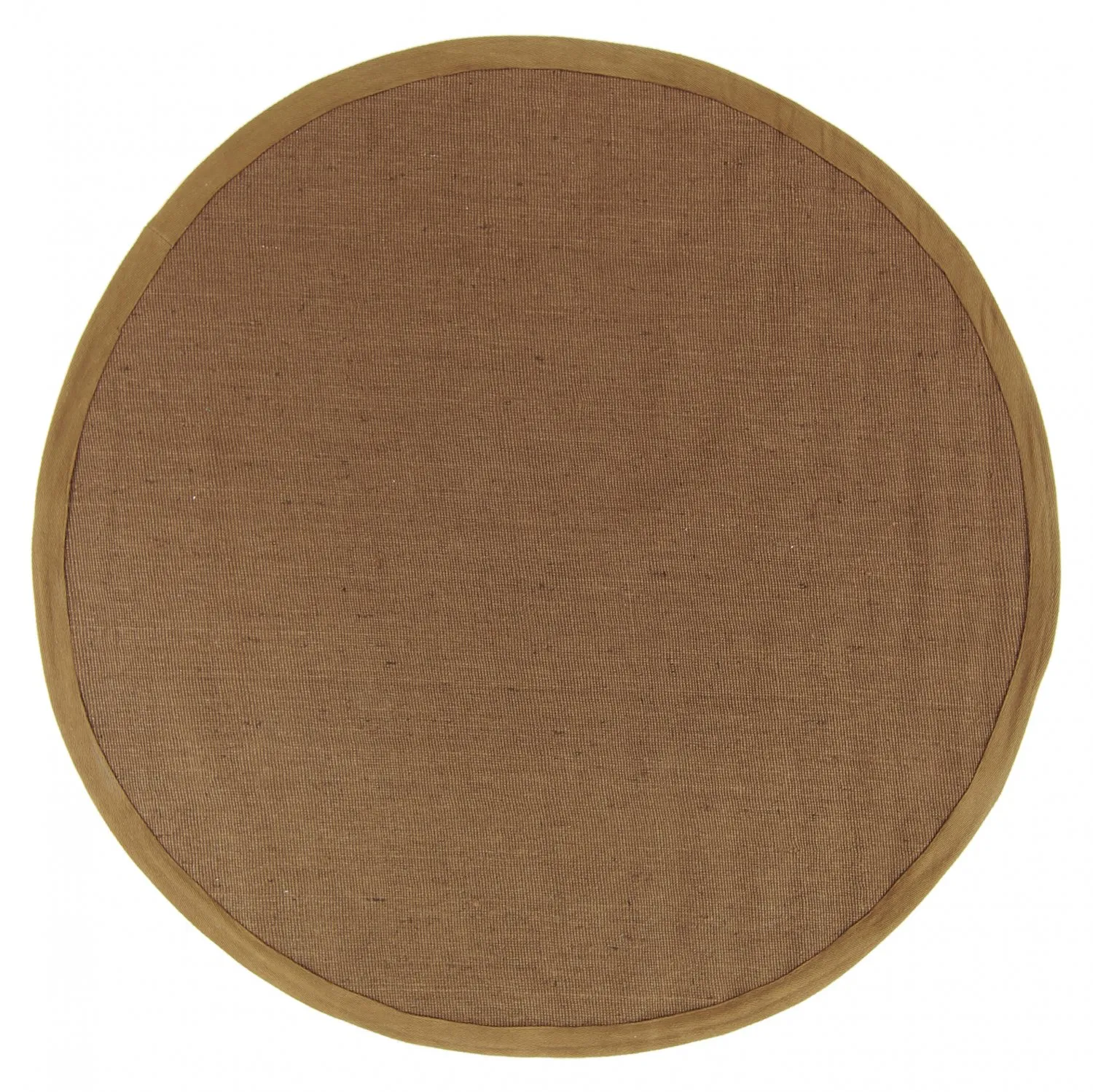 Rund Teppich (sisal) - Agave (braun)