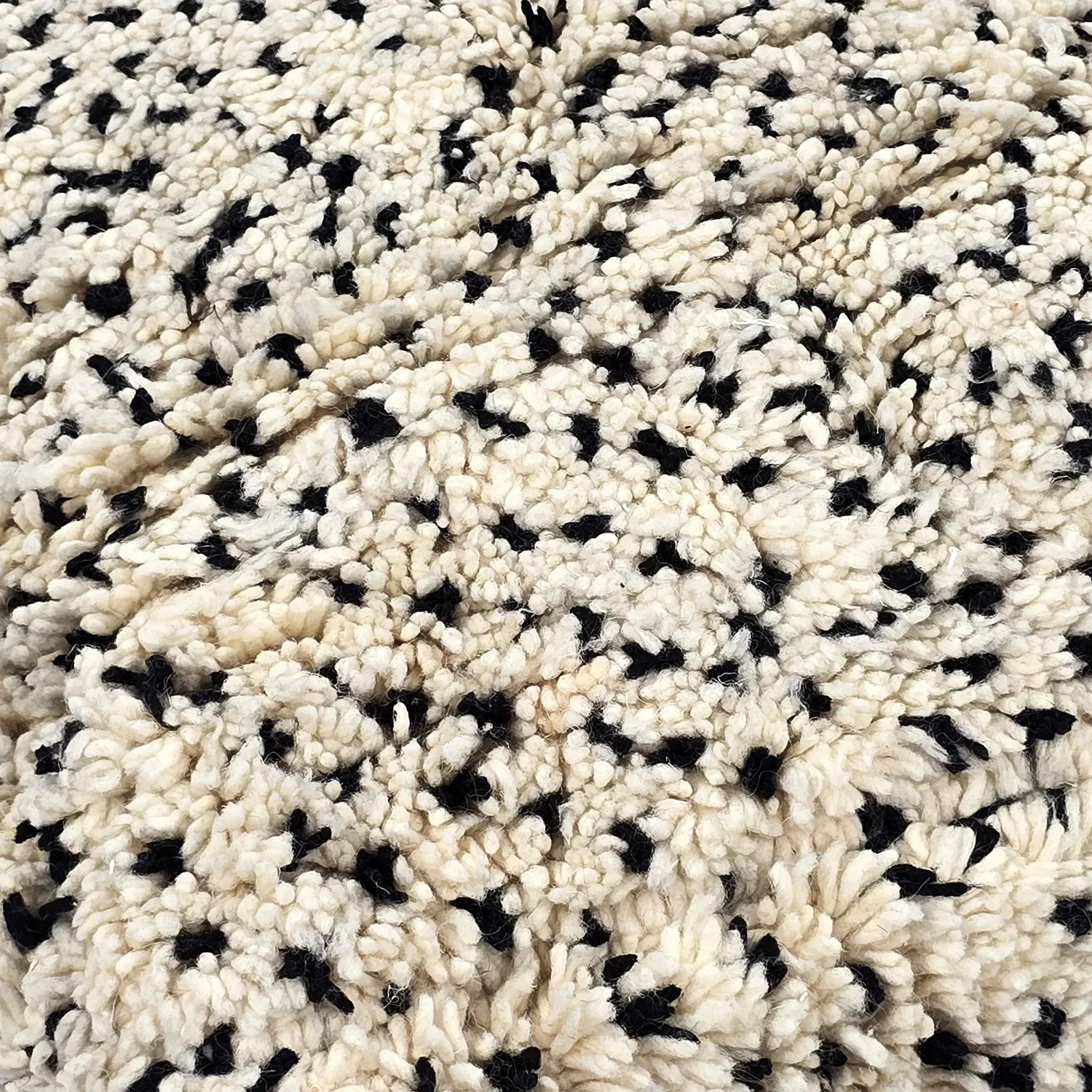 Sitzpoufs - Marokkanischer Pouf Beni Ourain 021