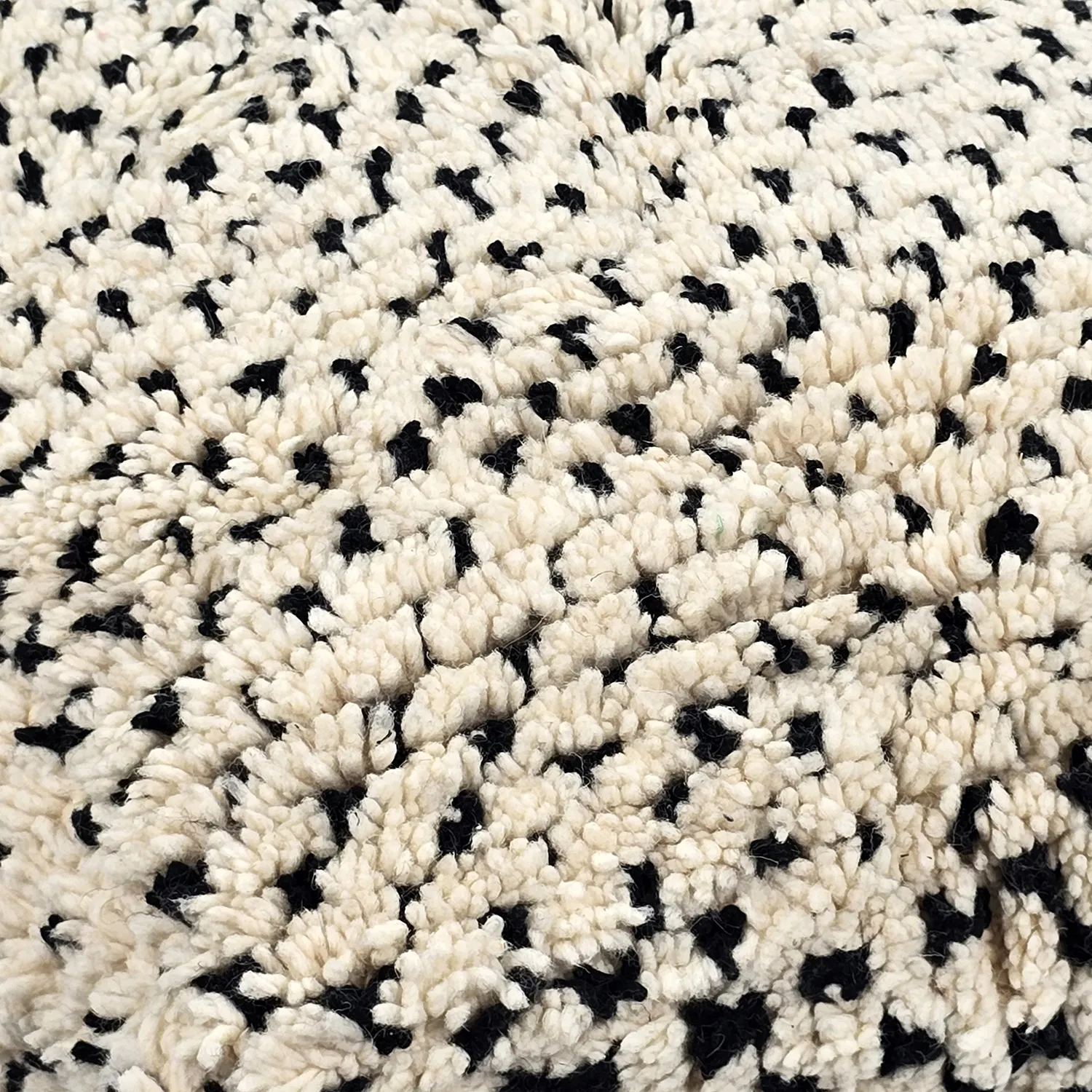 Sitzpoufs - Marokkanischer Pouf Beni Ourain 026