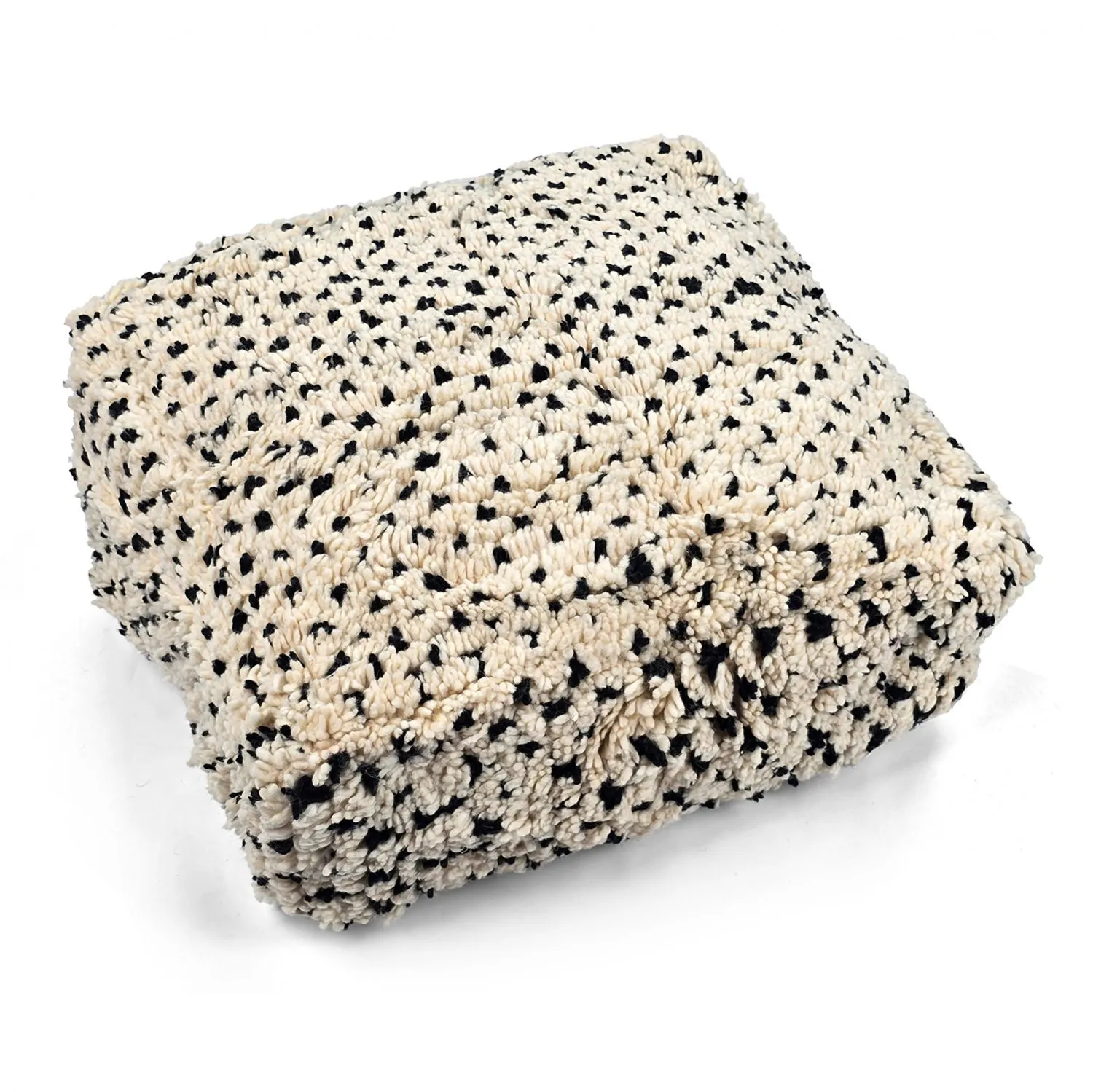 Sitzpoufs - Marokkanischer Pouf Beni Ourain 037