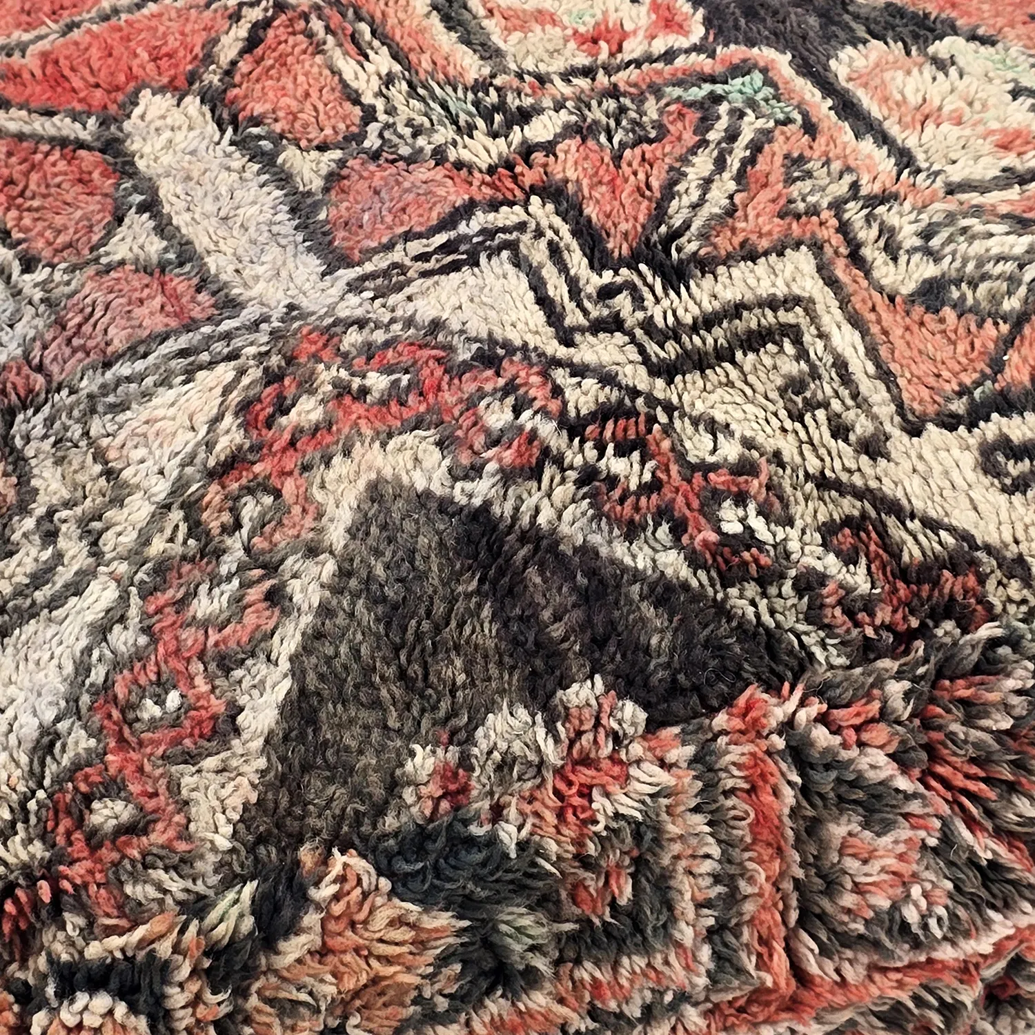 Sitzpoufs - Marokkanischer Pouf Azilal 079