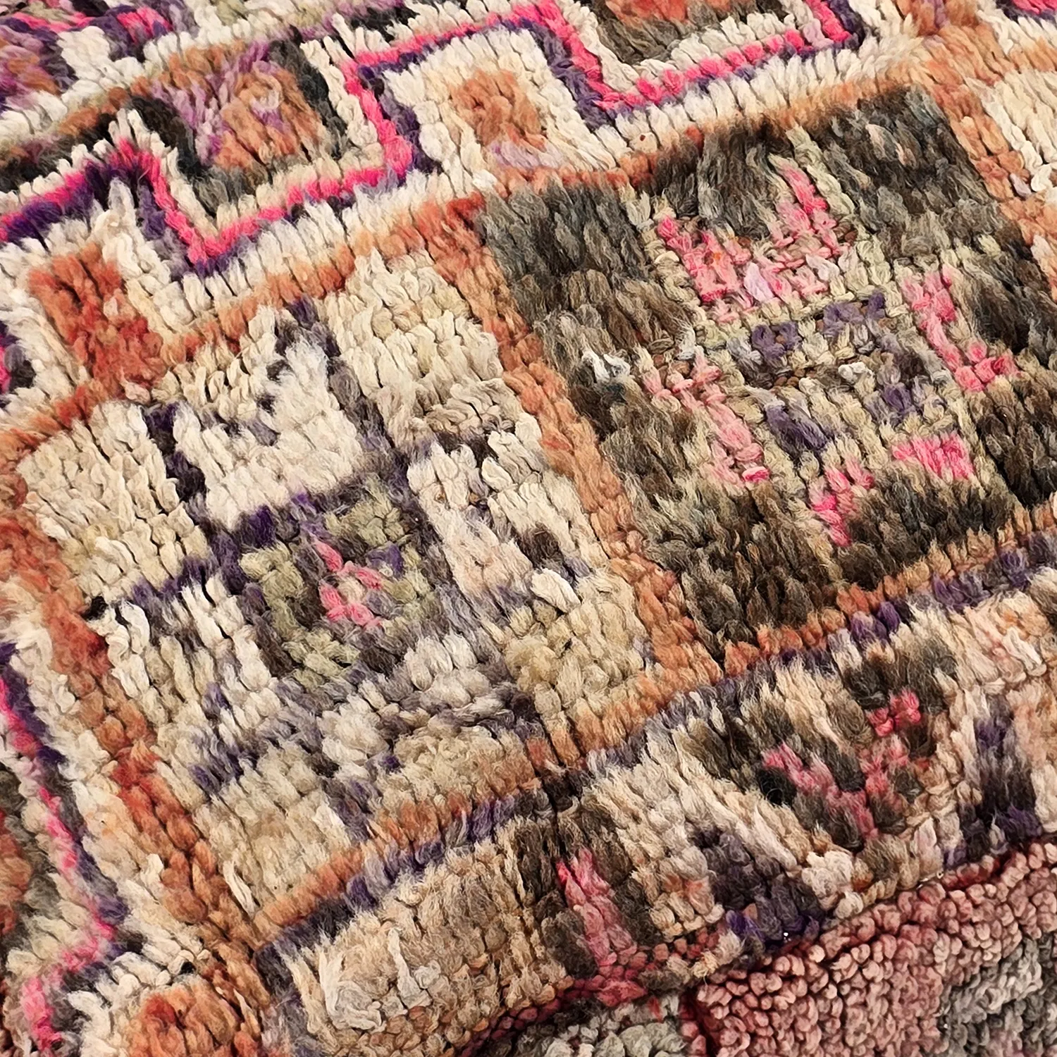 Sitzpoufs - Marokkanischer Pouf Azilal 085