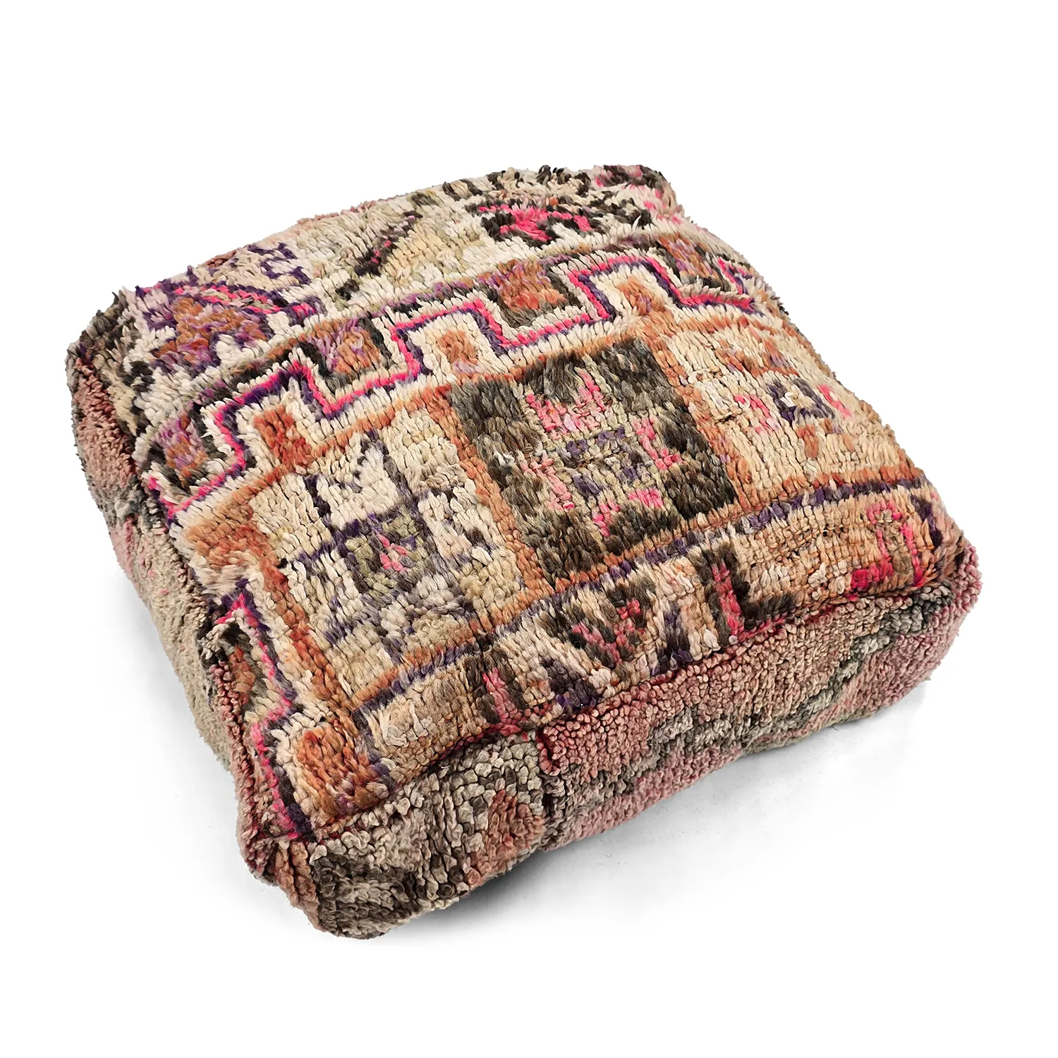 Sitzpoufs - Marokkanischer Pouf Azilal 085