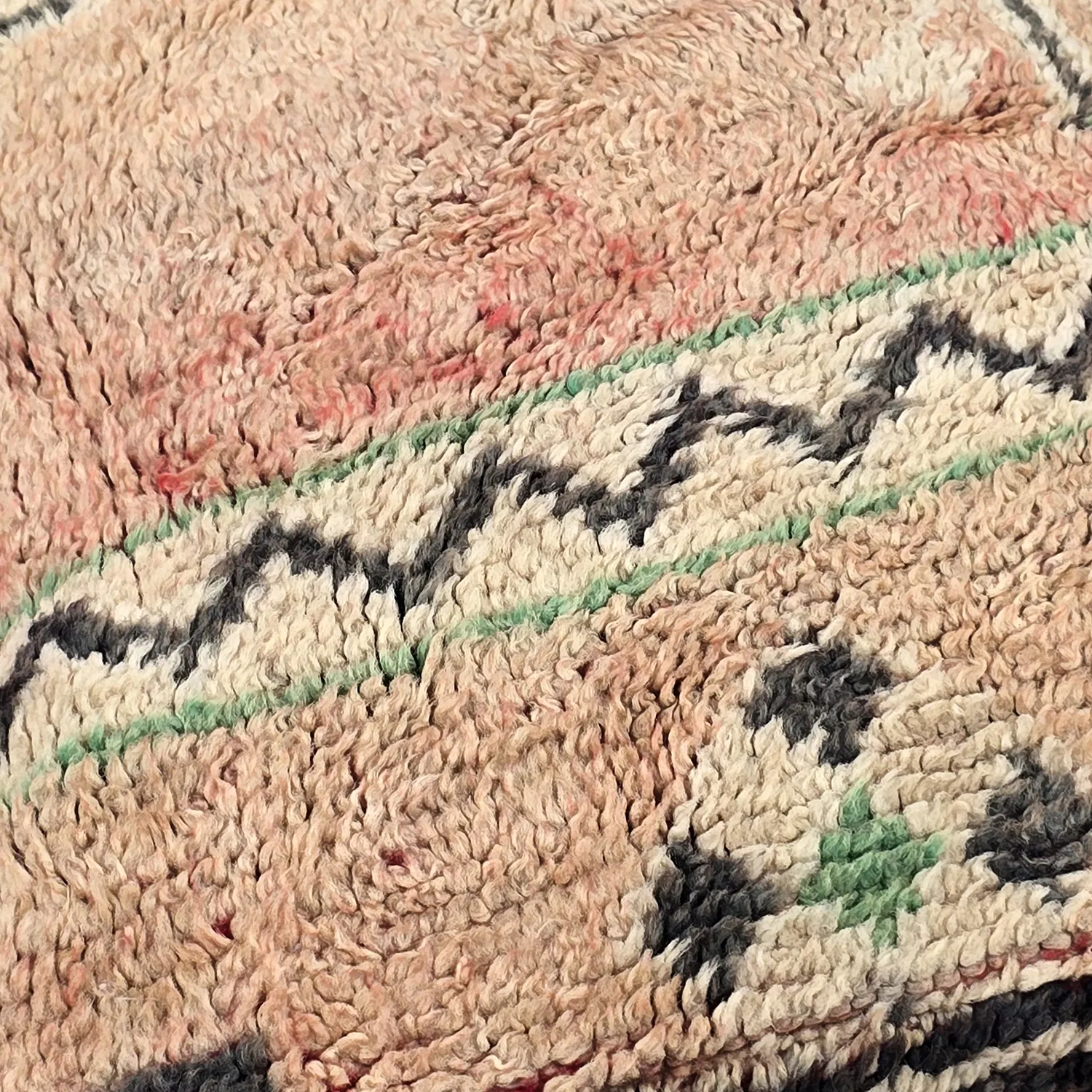 Sitzpoufs - Marokkanischer Pouf Azilal 088