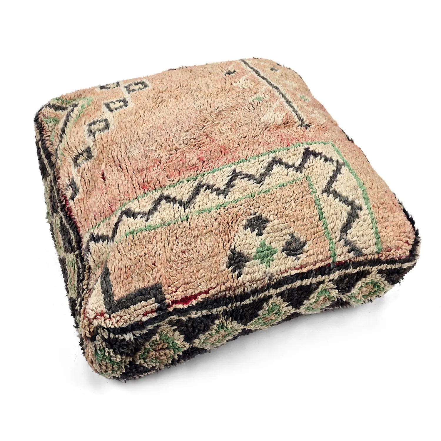 Sitzpoufs - Marokkanischer Pouf Azilal 088