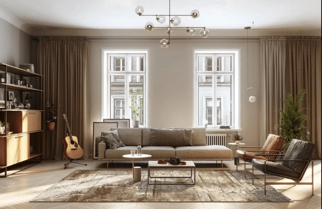 Wilton-Teppich - Kebira (beige)