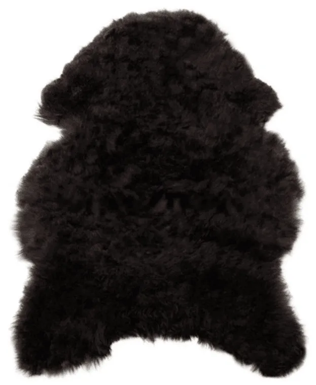 Peau de mouton d’Islande (noir)