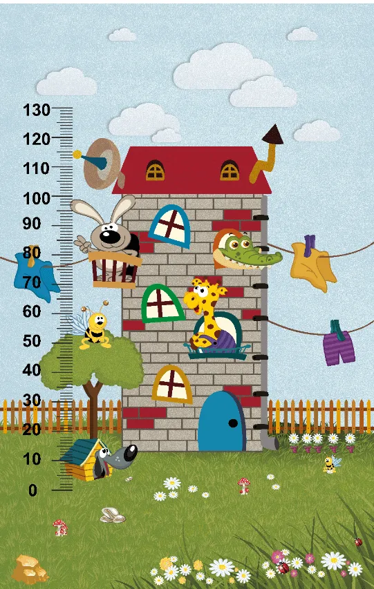 Kinderteppich - Funny house