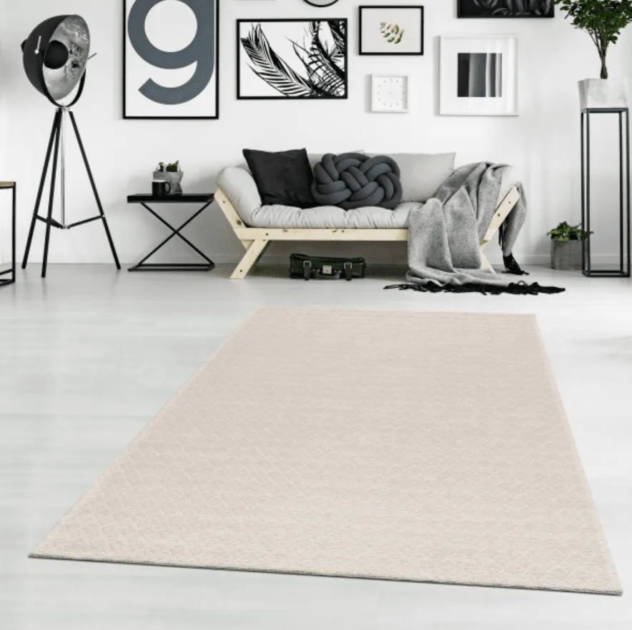 Baumwollteppich - Saltnes (beige)