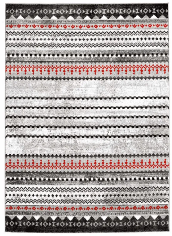 Wilton-Teppich - Elduvik (rot)