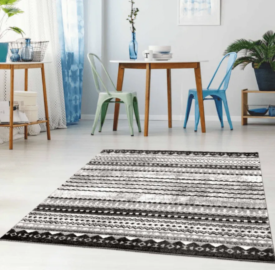 Wilton-Teppich - Elduvik (grau)