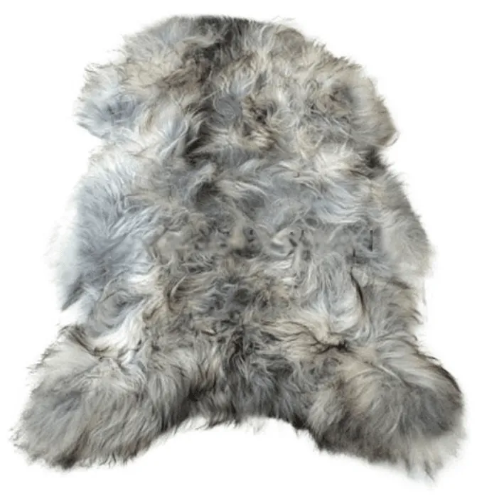 Peau de mouton d’Islande (gris)