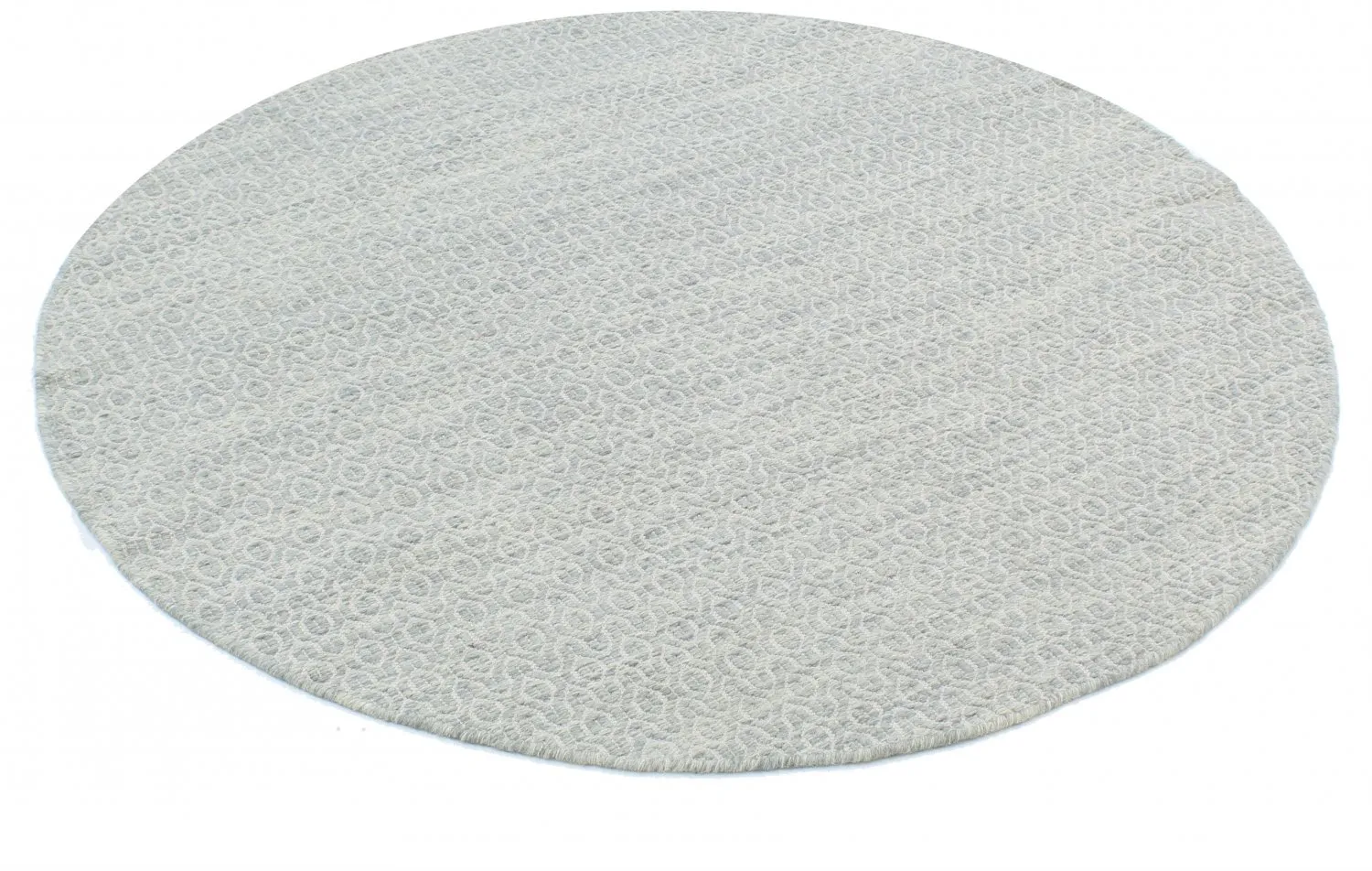 Runde Teppiche - Snowshill (grau/weiß)